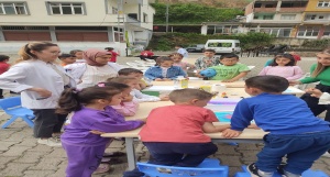 Karabörk İlkokulu Ebru