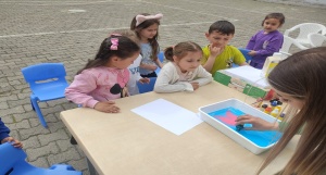 Karabörk İlkokulu Ebru